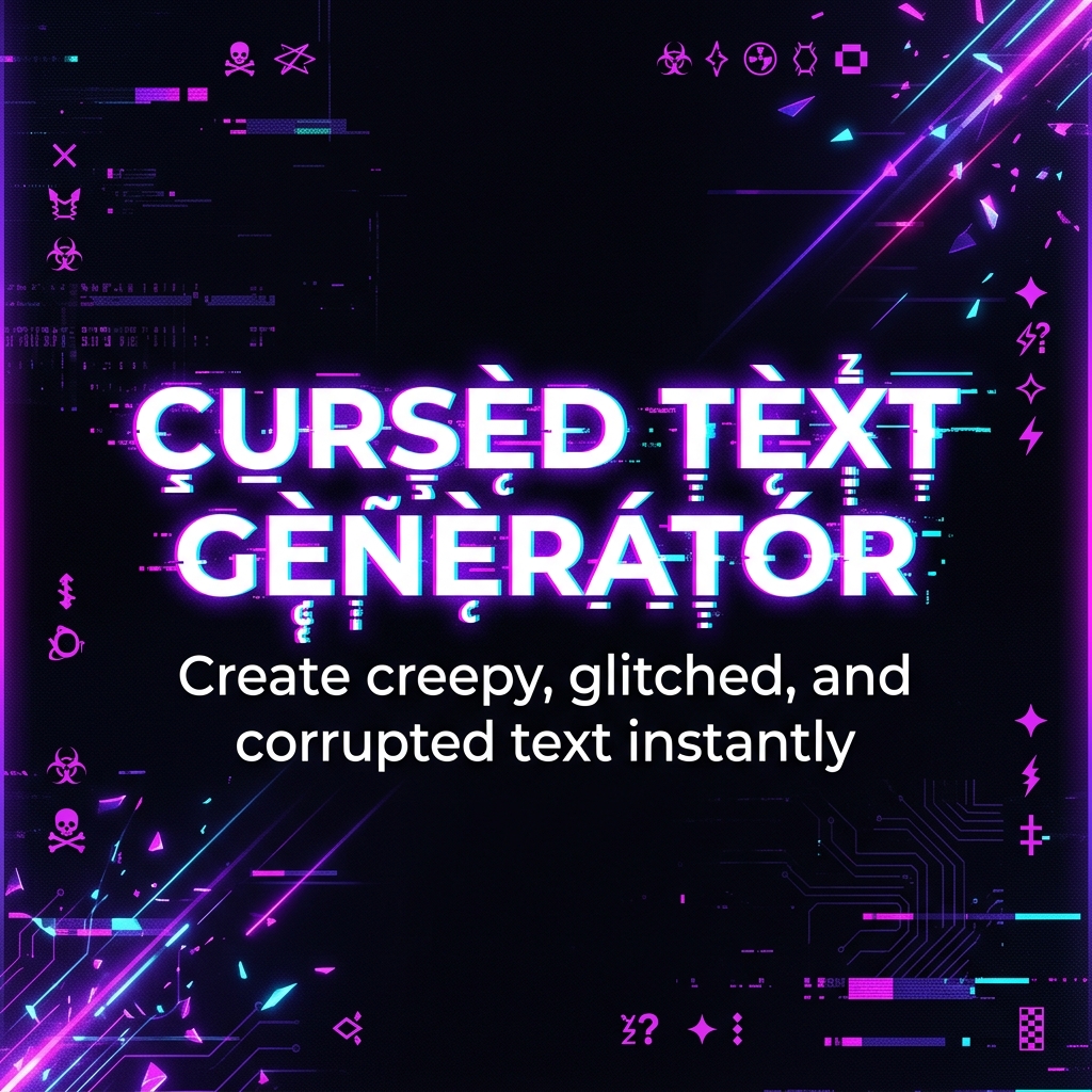 Cursed Text Generator - Copy & Paste Glitch Fonts